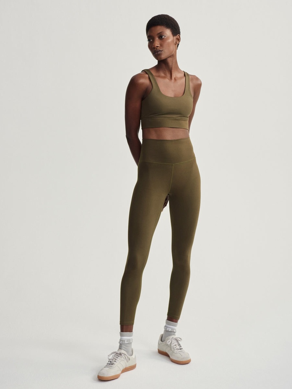 Varley FreeSoft High Rise 25" Leggings | Olive 🫒 Green *1st pic slightly darker